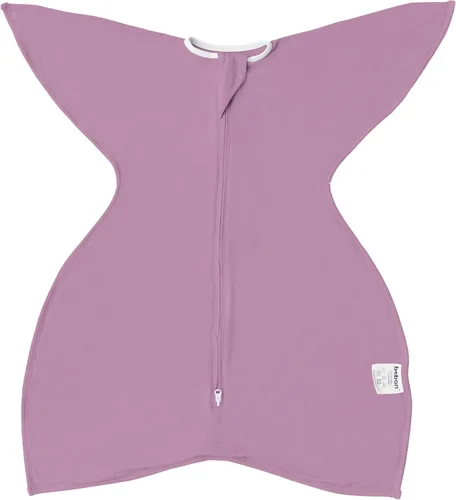 Miniatura 12 de bebon Transition Swaddle - Manta portátil para bebé, saco de dormir acogedor, envoltura con cremallera de 2 vías, 95% viscosa de bambú, 5% elastano