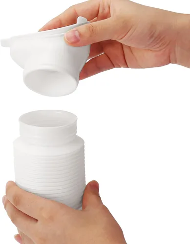 Miniatura 3 de Orinario portátil para hombres y mujeres, botella de urinario de emergencia a prueba de derrames, urinarios plegables a prueba de fugas, botella