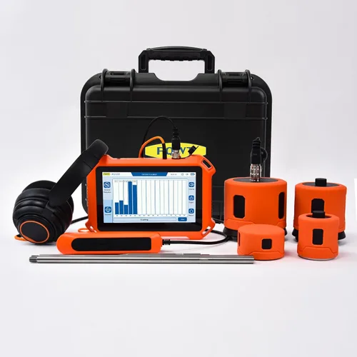 Miniatura 11 de Detectores de fugas de agua subterráneas para el hogar PQ125A Detección de fugas de agua en tuberías de pared con pantalla táctil, auriculares