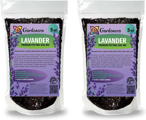 Miniatura 8 de Gardenera Suelo para macetas de lavanda - Apoya la resistencia y el crecimiento de tus plantas - 5 cuartos de galón