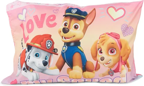 Miniatura 5 de Paw Patrol Skye We're A Team - Juego de ropa de cama infantil de 4 piezas, incluye edredón, juego de sábanas, sábana bajera, sábana superior, funda