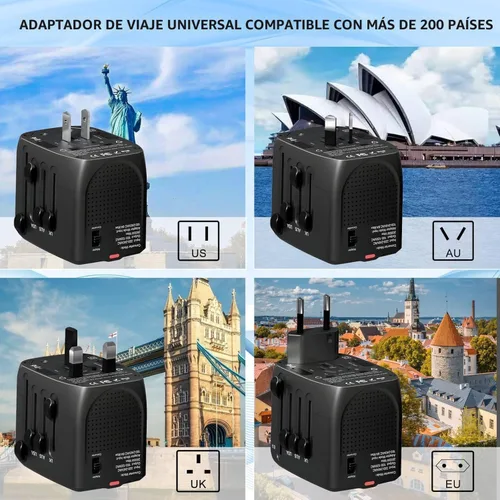 Miniatura 4 de Travel Converter Adapter Voltage Converter that Steps Down 220 Volts to 110 Volts for use in Over 200 Countries,Including The U.S., U.K., Europe