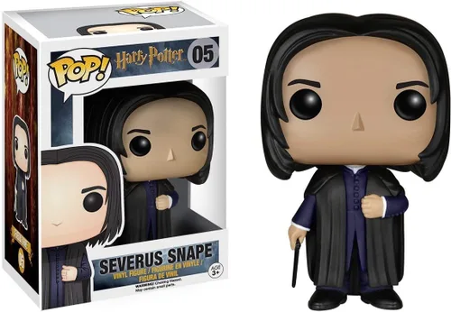 Miniatura 2 de Funko Pop! Harry Potter - Figura de vinilo Severus Snape #05 (paquete con funda protectora compatible con Pop Box), multicolor, 3.75 pulgadas