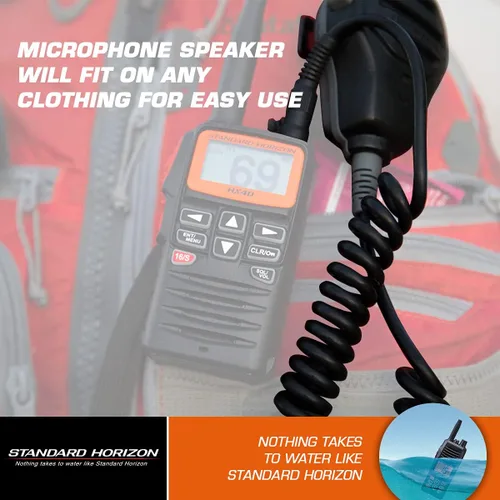 Miniatura 4 de Micrófono, Sumergible, VHF, Portables