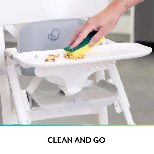 Miniatura 7 de Evenflo Silla elevadora plegable portátil 2 en 1 Eat & Go