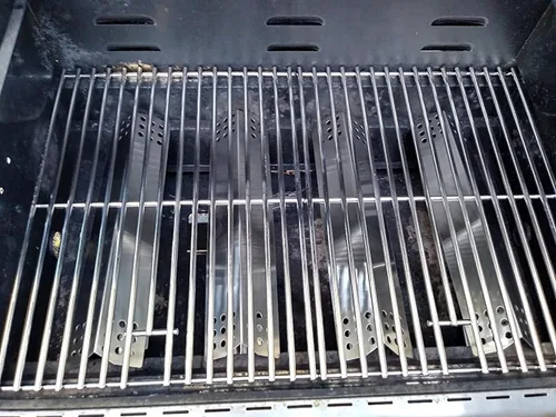 Miniatura 8 de bbq factory® Repuesto para Sunbeam Nexgrill Grill Master 720 – 0697 - Quemadores de acero inoxidable, placas térmicas.