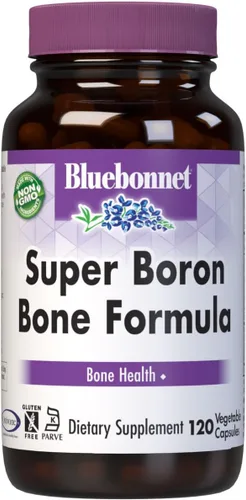 Miniatura 4 de BlueBonnet Super Boron Bone Formula Cápsulas vegetarianas, 240 unidades, color blanco (743715002227)