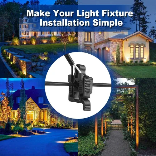 Miniatura 6 de Conectores de luz de paisaje, conectores de cable de bajo voltaje, calibre 12-18, certificación UL, conector de cable de bajo voltaje, impermeable