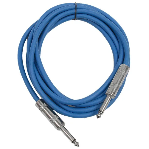 Miniatura 19 de Seismic Audio - SASTSX-2 - Cable TS de 2 pies de 1/4" para guitarra, instrumento o conexión, color púrpura