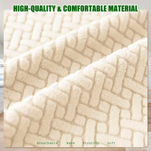 Miniatura 3 de Gollense Juego de 4 fundas para taburetes de bar con respaldo, fundas elásticas de jacquard para taburetes de bar, fundas de asiento lavables