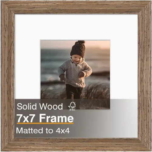 Miniatura 62 de KINLINK 3.5x5 Picture Frame, Ash Black Solid Wood Frame with Plexiglass for Table Top and Wall Mounting, Photo Frame for Horizontal or Vertical