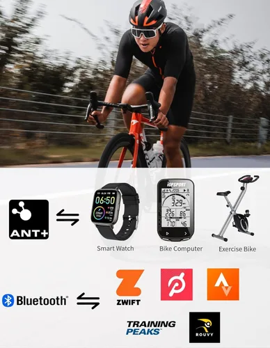 Miniatura 4 de iGPSPORT Sensor de velocidad o sensor de cadencia para iPhone, Android, bicicleta, computadora, SmartWatch, compatible con ANT+ y Bluebooth