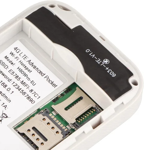 Miniatura 6 de Bolsillo 4G WiFi, 300Mbps Plug and Play ranura para tarjeta micro 4G USB WiFi portátil para Europa Negocios en casa