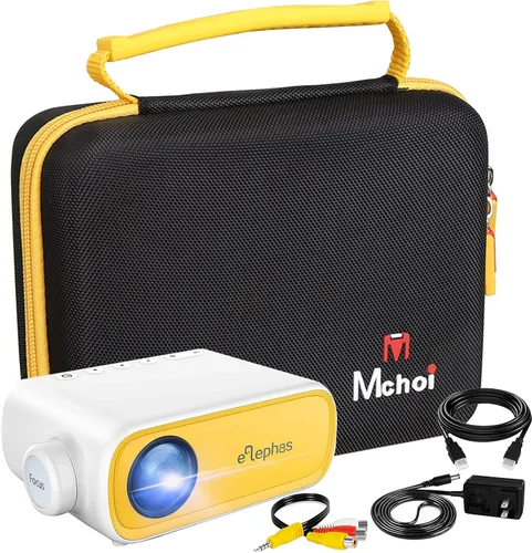 Miniatura 6 de Mchoi Funda Mini Proyector para Mini Proyector ELEPHAS Portátil Proyector para iPhone 1080P Soportado, Solo Funda