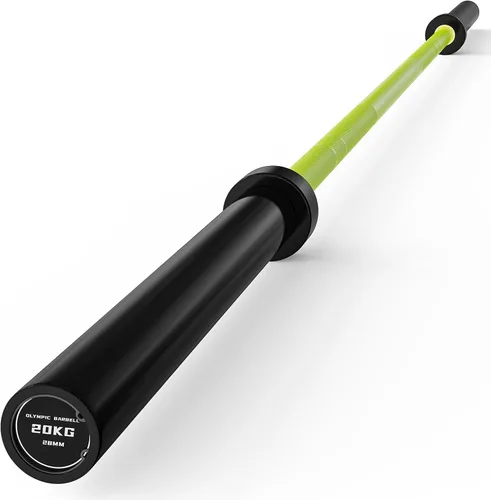 Miniatura 19 de PAPABABE 7FT Olympic Barbell 45 lb Barbell 2 INCH 1000lbs/1500lbs Capacity Olympic Bar with Moderate Knurling For Squats Curls Deadlifts