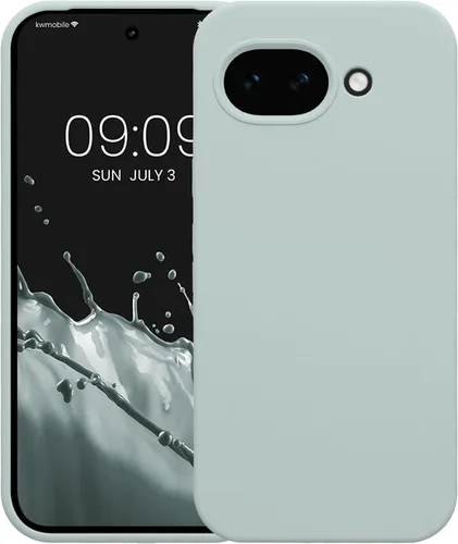 Miniatura 207 de kwmobile Funda Compatible con Google Pixel 6 Pro - Funda de teléfono de silicona TPU con acabado suave - Azul Arrecife