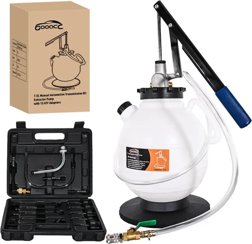 Miniatura 11 de Kit de bomba de líquido de transmisión GOOACC 3L Bomba manual de extracción de aceite automotriz Dispensador de recarga ATF Bomba de transferencia
