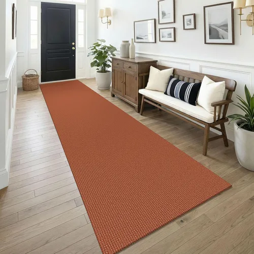 Miniatura 28 de KOZYFLY - Tapetes para entrada, lavable, tejido, con respaldo de goma antideslizante, de algodón, interiores, cocina, entrada, vestíbulo y puerta