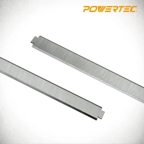 Miniatura 2 de POWERTEC Cuchillas cepilladoras de 13 pulgadas para cepilladoras Ridgid TP1300, TP13001, TP13002, repuesto para cuchillos cepilladores AC8630, juego