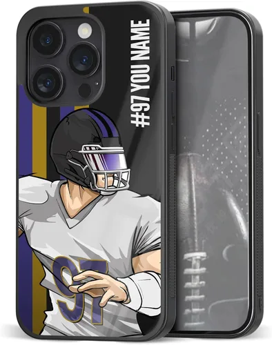 Miniatura 28 de Fundas personalizadas para teléfono con número y nombre para Samsung Galaxy S10/S20/S21/S22 S23/Ultra/Plus/FE, Note 8/9/10/20/Plus/Ultra, Galaxy