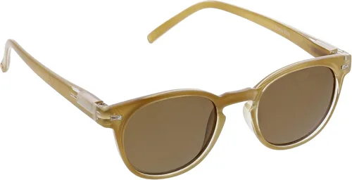 Miniatura 2 de Peepers by PeeperSpecs Bohemian Round Sunglasses, Amber-Polarized