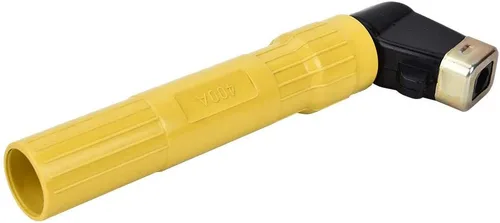 Miniatura 7 de Abrazadera de electrodo de soldadura de varilla de arco, tenedor del electrodo del soldador 400Amp (amarillo)