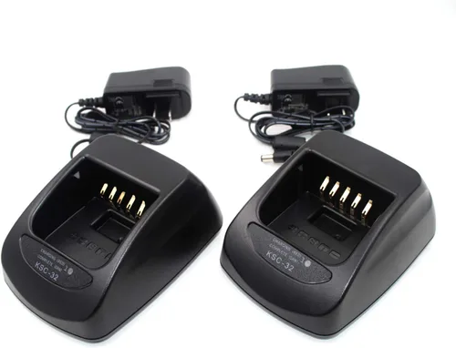 Miniatura 7 de (2-Pack) Ni-MH NI-CD LI-ION Rapid Quick Charger KSC-32 for Kenwood Radio NX-410 NX-411 TK-2180 TK-3180 TK-5210 KNB-32N KNB-33 KNB-33L KNB-33Li