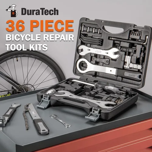 Miniatura 5 de Super B Juego de herramientas de bicicleta - Kit de reparación de bicicletas con estuche de transporte - Herramientas de mantenimiento de bicicletas