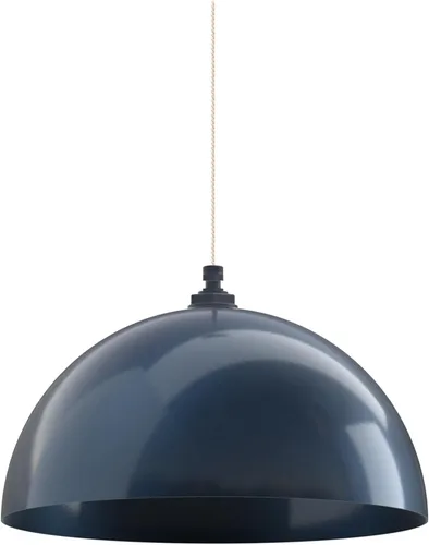 Miniatura 118 de Steel Lighting Co. Melrose - Lámpara colgante Montada en el techo Cúpula redonda de 18 pulgadas Estilo moderno contemporáneo de granja