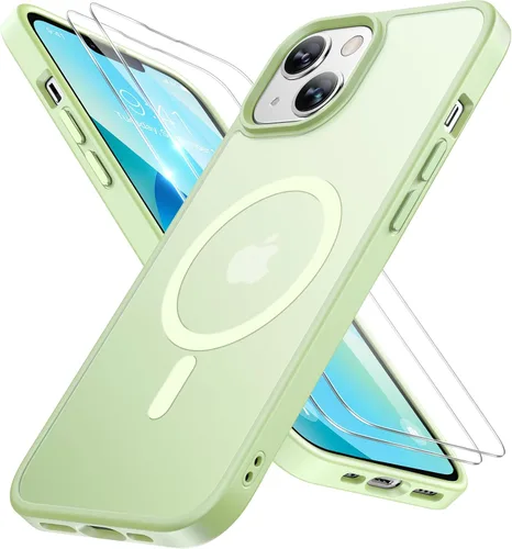 Miniatura 65 de Miracase Funda diseñada para iPhone SE 2022/SE 2020/7/8, funda multicolor de silicona a prueba de golpes (rojo)
