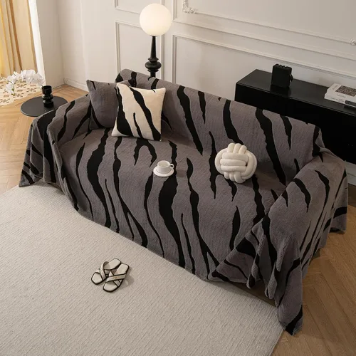 Miniatura 97 de ROOMLIFE Manta Funda Azteca Bohemia para Sofá, Decoración del Hogar Estilo Granja, Fundas de Sofá para Loveseat, Sofás de 2/3 Cojines, Apta