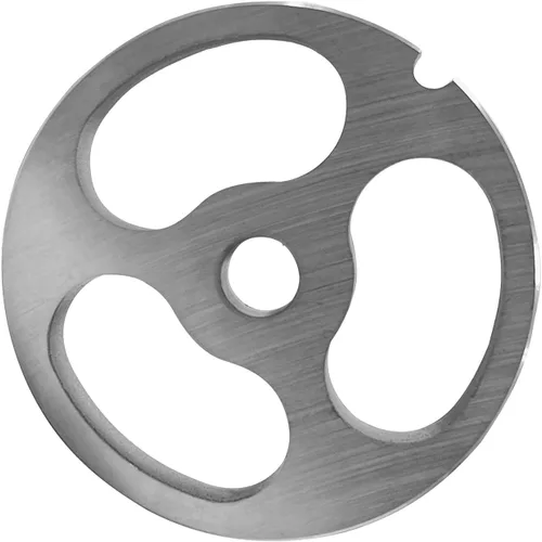 Discos de Placas de Cuchillas para Moledora de Carne de Acero Inoxidable #12 Compatibles con Picadora de Alimentos FGA y Hobart, Cabelas, Weston,