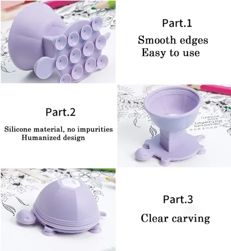 Miniatura 4 de Lindo estuche para auriculares, organizador de tortugas sin enredos, accesorios de almacenamiento de auriculares, estuche colgante para enrollador