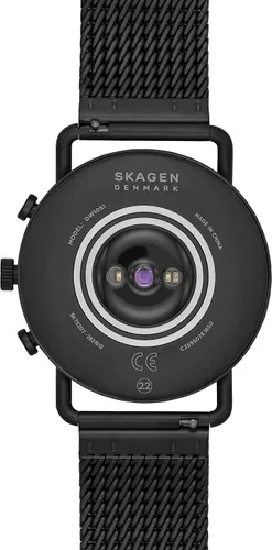 Miniatura 4 de Reloj inteligente con pantalla táctil de acero inoxidable con frecuencia cardíaca GPS NFC y notificaciones de teléfono inteligente Connected Falster