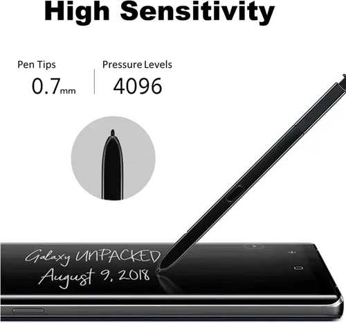 Miniatura 5 de Paquete de 2 lápices capacitivos Galaxy Note 9 (sin Bluetooth) para Samsung Galaxy Note 9 pantalla táctil S Pen para Samsung Galaxy Note9 N960 todas