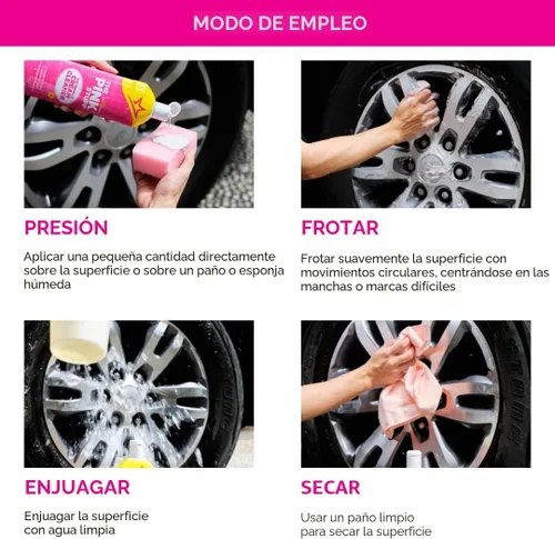 Miniatura 6 de Stardrops The Pink Stuff Limpiador en crema milagroso – Limpiador líquido multiuso para cocinas, baños y más – Elimina grasa, suciedad y sarro