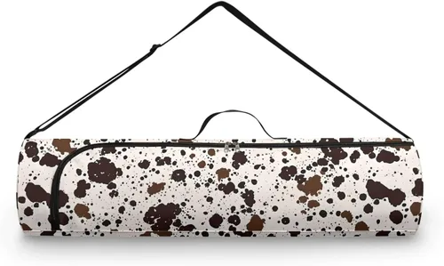 Miniatura 32 de Bolsa para esterilla de yoga para mujeres y hombres, con cremallera completa, bolsa de transporte para esterilla de yoga para clase de entrenamiento