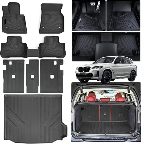 Miniatura 23 de Revestimientos de suelo para Acura ADX y Honda HR-V 2023-2026 TPE 2023-2026 TPE protección para todo tipo de clima, tapetes de primera y 2ª fila
