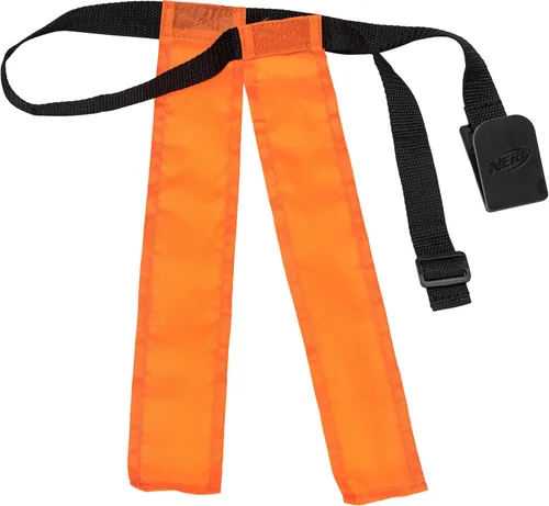 Miniatura 7 de Nerf - Cinturones de fútbol con bandera de 10 jugadores + juego de pelotas, banderas juveniles + fútbol de espuma junior para niños, kit completo