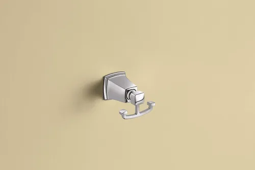 Miniatura 3 de Moen Y3203CH Boardwalk Dbl Hook Chrm