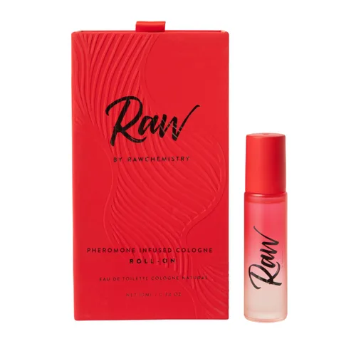 RawChemistry Colonia con infusión de feromonas crudas para hombres Roll-On I Colonia para hombres con feromonas I Fragancias para hombres