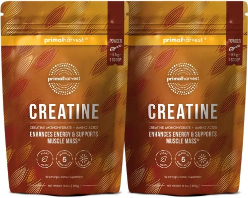 Miniatura 8 de Primal Harvest Suplemento en polvo de creatina para hombres y mujeres, fitness, entrenamientos y crecimiento muscular, para ayudar a promover