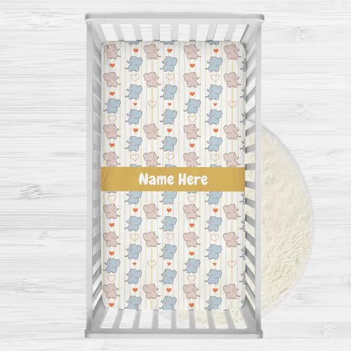Miniatura 21 de Sábanas personalizadas para cuna de bebé arcoíris colorido con nombre, paquete personalizado y sábanas de juego para niñas bebés, sábanas de colchón
