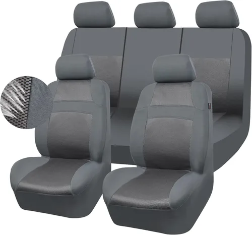 Miniatura 13 de CAR PASS Fundas de Asiento de Automóvil de Malla de Aire Solo para Asientos Delanteros, Fundas de Asiento Universales para Automóvil que se Ajustan
