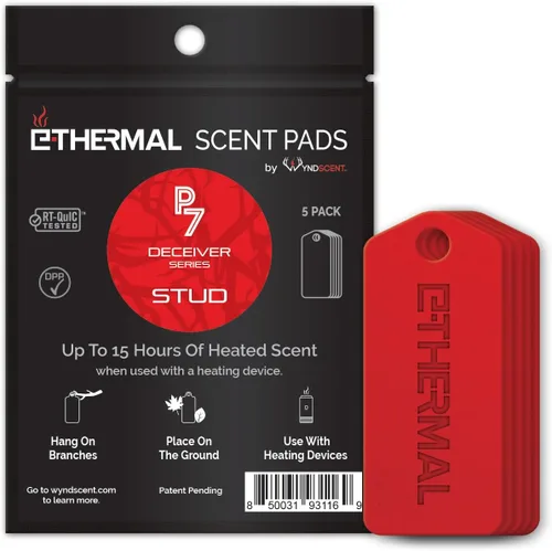 Wyndscent E-Thermal P7 - Paquete de 5 almohadillas aromáticas para calentador de almohadilla de aroma y unidad térmica electrónica (calentador no