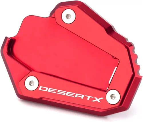 Miniatura 7 de Modeer Para Desert X 2022-2023 Placa de extensión de soporte CNC de motocicleta Soporte lateral Almohadilla desertx Desert-X Accesorios (negro)