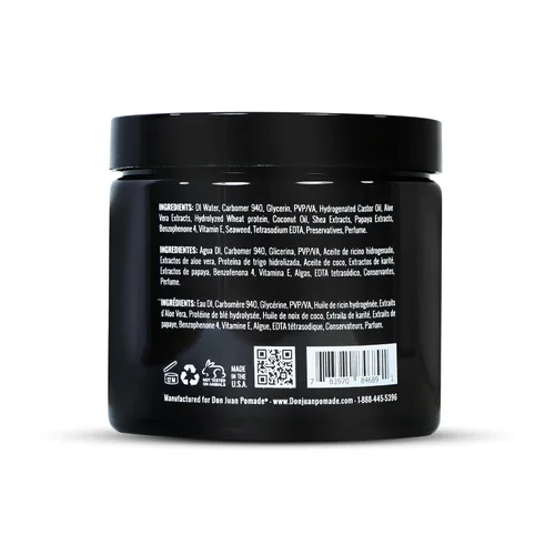 Miniatura 3 de Don Juan Gel para peinar el cabello, fijación fuerte, fórmula que no se descama, aroma de brisa marina de verano, 16 onzas