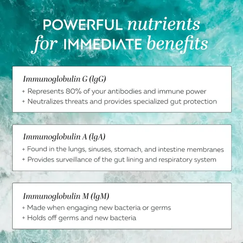 Miniatura 6 de CLEANSE Calostro sin lácteos IgG 50.5% IgG Potente apoyo inmunológico concentrado Desintoxicación diaria de la salud intestinal, energía
