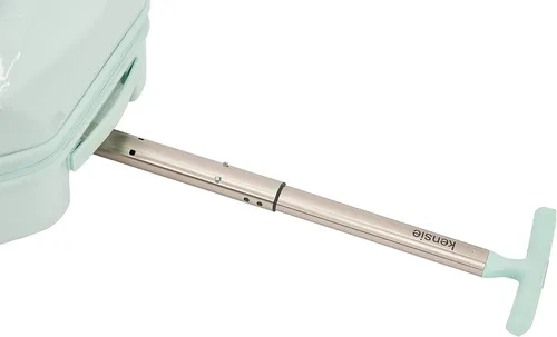 Miniatura 7 de kensie Equipaje giratorio de lado duro TSA Lock para mujer, Mint, 2 Piece Set (28"20"), Equipaje giratorio rígido para mujer con piedras preciosas