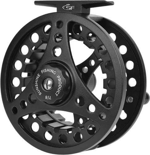 Miniatura 9 de SF SF-001 Carrete de pesca con mosca de arbor grande con cuerpo de aleación de aluminio 3/4wt 5/6wt 7/8wt Carrete de pesca con mosca precargado MB